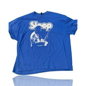 Sleep Band Graphic T-Shirt Unisex 4XL Blue Short Sleeve: Psychedelic Music